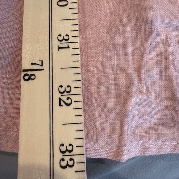 NEW! Velvet by Graham & Spencer Danielle Dress Ballet Pink 100% Linen Size XS - Picture 11 of 11